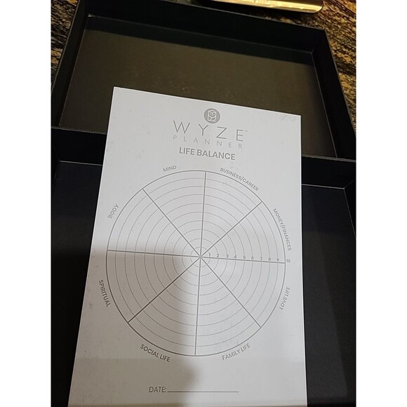 Wyze Planner Premium Edition – Undated Luxurious Weekly & Monthly Masculine ✨️ - Picture 6 of 9